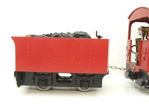 G Scale  Roundhouse 45mm Gauge Brass, Red, 0-4-0T "Billy" Loco & “George” Tender Live Steam image 5