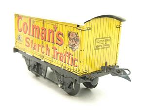 Hornby Horton Series O Gauge Private Owner "Colman's Starch Traffic" Van No.43 Tinplate Boxed image 2