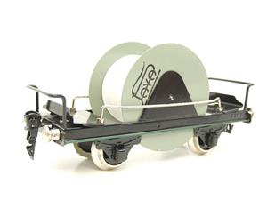 Paya O Gauge "Cable Drum" Load Goods Wagon Tinplate 3 Rail image 2