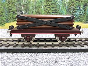 Paya O Gauge "Wood/Timber" Load Goods Wagon Tinplate 3 Rail image 5