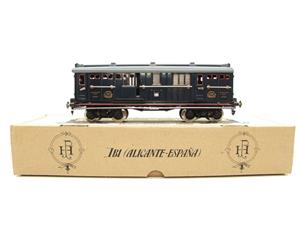 Paya O Gauge 1362 "Orient Express" Wagon Lits Continental Brake Baggage Coach Tinplate 3 Rail Bxd image 1