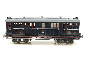 Paya O Gauge 1362 "Orient Express" Wagon Lits Continental Brake Baggage Coach Tinplate 3 Rail Bxd image 5