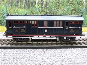 Paya O Gauge 1362 "Orient Express" Wagon Lits Continental Brake Baggage Coach Tinplate 3 Rail Bxd image 9