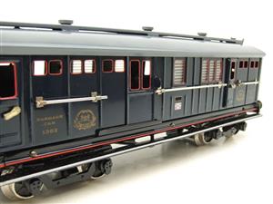 Paya O Gauge 1362 "Orient Express" Wagon Lits Continental Brake Baggage Coach Tinplate 3 Rail Bxd image 10