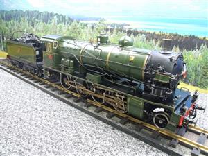 Gauge 1 Aster SNCF 140-C 302 Green 2-8-0 Loco & Tender Live Steam Boxed image 7