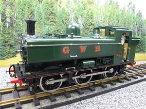 Gauge 1 Aster GWR Green Class 5700 Pannier Tank Loco R/N 6752 Live Steam N/New Boxed image 3