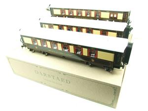 Darstaed O Gauge 3051 "Brighton Belle" x5 Pullman Coaches Set Electric 3 Rail White Roofs Boxed image 2