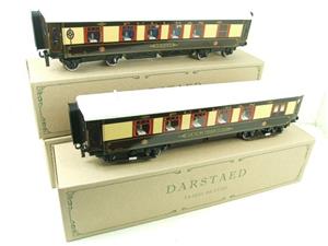 Darstaed O Gauge 3051 "Brighton Belle" x5 Pullman Coaches Set Electric 3 Rail White Roofs Boxed image 3