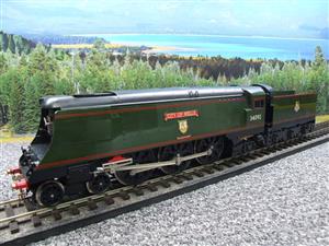 Ace Trains O Gauge E9 Bulleid Pacific BR "City of Wells" R/N 34092 Electric 2/3 Rail Bxd Rare Named image 6