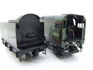Ace Trains O Gauge E9 Bulleid Pacific BR "City of Wells" R/N 34092 Electric 2/3 Rail Bxd Rare Named image 10