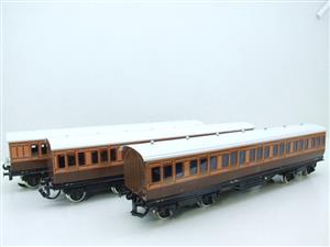 Darstaed O Gauge "LSWR" Suburban Non Corridor Coaches Set x3 Set 2/3 Rail Boxed image 3