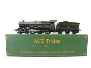 Ace Trains O Gauge E7 BR Castle Class "Ludlow Castle" R/N 5002 Electric Boxed image 1