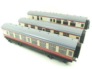 Ace Trains O Gauge C5A BR Mk1 Red & Cream "The Elizabethan" Corridor x3 Coaches Set A image 2