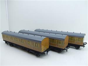 Ace Trains O Gauge C/26S "Metropolitan" x3 Coaches Set 2/3 Rail Interior Lights Boxed as NEW image 3