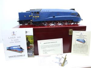 G Scale, Gauge 1 Bowande LNER Blue A4 Class 4-6-2 Loco & Tender Named "Mallard" R/N 4468 Live Steam image 3