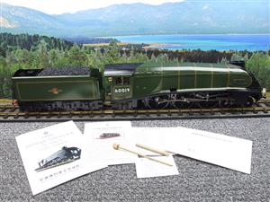 G Scale, Gauge 1 Bowande BR Green A4 Class 4-6-2 Loco & Tender Named "Bittern" R/N 60019 Live Steam image 4