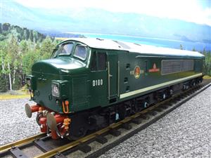 Gauge 1 Wagon & Carriage Works Brass BR Green Class 45 Diesel "Sherwood Forester" D100 R/Controlled image 2