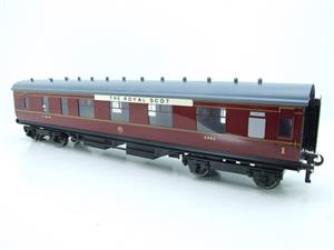 Ace Trains O Gauge C18 LMS Maroon Stanier 1st Brake Coach R/N 5062 Fitted With Spoon Bogie Pick up image 2
