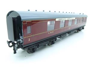 Ace Trains O Gauge C18 LMS Maroon Stanier 1st Brake Coach R/N 5062 Fitted With Spoon Bogie Pick up image 3