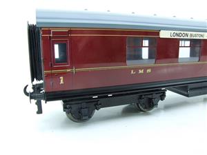Ace Trains O Gauge C18 LMS Maroon Stanier 1st Brake Coach R/N 5062 Fitted With Spoon Bogie Pick up image 9