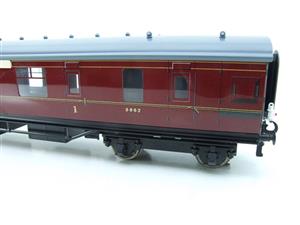 Ace Trains O Gauge C18 LMS Maroon Stanier 1st Brake Coach R/N 5062 Fitted With Spoon Bogie Pick up image 10