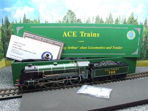 ACE Trains, O Gauge, E/34-B3, SR Gloss Lined Olive Green "Un-Named" R/N 789 image 3