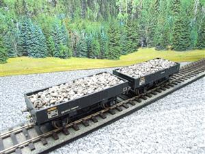 Parkside O Gauge Open LWB Grampus Mineral Ballast Coal Wagons x2 Set 2/ 3 Rail image 8