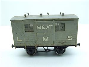 Kit Built O Gauge LMS Open Coal Wagon & LMS Meat Van x2 Set 2/ 3 Rail image 7