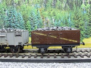 O Gauge x3 Open Mineral Ballast Coal Wagons Bing/Leeds/Other x3 Set 2/ 3 Rail image 6