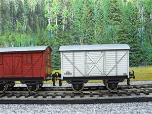 Bassett Lowke O Gauge BL99029 Goods Vans Wagon Set x3 Set 2/ 3 Rail image 3