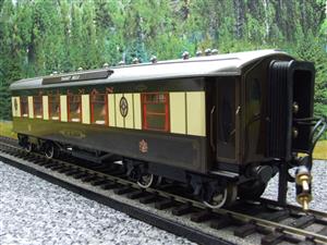 Darstaed O Gauge Kitchen 3rd "No:132" Grey Roof Pullman Coach Lit interior 2/3 Rail Boxed image 8