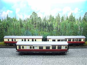 Ace Trains O Gauge C5 BR Mk1 Red & Cream Corridor x3 Coaches Set Boxed image 3