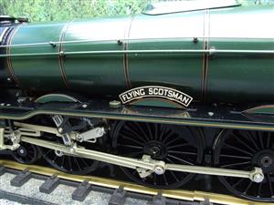 Gauge 1 Aster BR Green A3 Class Pacific 4-6-2 Loco & Tender "Flying Scotsman" R/N 60103 Live Steam image 10