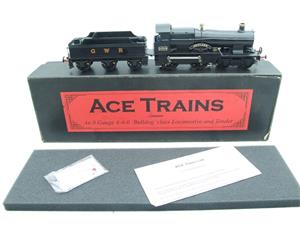 Ace Trains O Gauge E16K Bulldog "GWR" Bird Unlined Black Loco & Tender "Skylark" Elec 2/3 Rail Bxd image 1