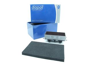 Dapol O gauge 7F-051-0051 "LMS" 5 Plank Open Wagon R/N 24372 Boxed image 1