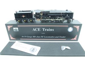 Ace Trains O Gauge E28G2 Class 9F BR Gloss Black Loco & Tender R/N 92134 Electric 2/3 Bxd Rare 1 of 3 Made image 1