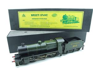 Bassett Lowke O Gauge SR Southern Lined Olive Green Maunsell N Class Mogul Loco & Tender A862 Electric 2/3 Rail Boxed Repaint image 1