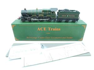 Ace Trains O Gauge E7 GWR Castle Class "Shrewsbury Castle" R/N 5009 Electric 3 Rail Boxed image 1