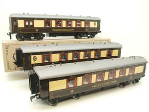 Darstaed O Gauge "Brighton Belle" x5 Pullman Coaches Set Electric 3 Rail White Roofs Edition Set Boxed image 2