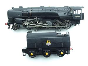 Ace Trains O Gauge E28/D1, BR 9F Loco & Tender "Unlined Gloss Satin Black" Pre 56 R/N 92079 Electric 2/3 Rail Bxd image 6