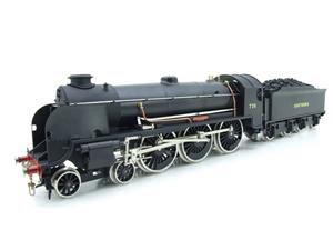 ACE Trains O Gauge E/34-D1 Bulleid SR Wartime Satin Black 4-6-0 "King Arthur" 453 Elec 2/3 Rail Boxed image 8
