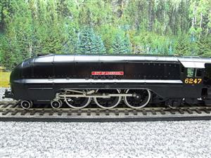 Ace Trains O Gauge E12C1 Streamlined Coronation Pacific LMS Wartime Satin Black "City of Liverpool" R/N 6247 Bxd image 10