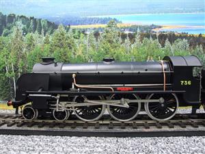 ACE Trains O Gauge E/34-D1 Bulleid SR Wartime Satin Black 4-6-0 "Excalibur" 736 Elec 2/3 Rail Boxed image 5