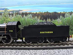 ACE Trains O Gauge E/34-D1 Bulleid SR Wartime Satin Black 4-6-0 "Excalibur" 736 Elec 2/3 Rail Boxed image 6