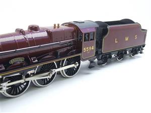 Ace Trains O Gauge E18C8 LMS Maroon Loco & Tender "Bhopal" R/N 5594 Elec 2/3 Rail BNB image 8