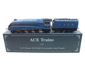 Ace Trains O Gauge E4, A4 Pacific LNER Blue "Golden Plover", R/N 4497 Electric 3 Rail Boxed