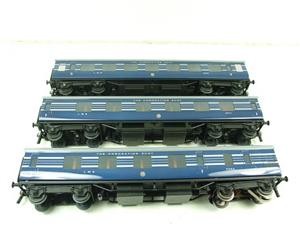 Ace Trains O Gauge C20-A LMS Blue Coronation Scot x3 Coaches, 2/3 Rail, All Metal, Set A, Bxd image 8