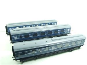 Ace Trains O Gauge C/20-B LMS Blue Coronation Scot x3 Coaches 2/3 Rail, Metal ,Set B Bxd image 3