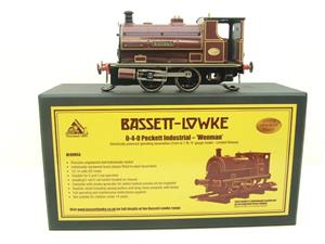 Bassett Lowke O Gauge BL99053 Peckett Saddle Tank Loco "Wenman" Electric 2/3 Rail Bxd