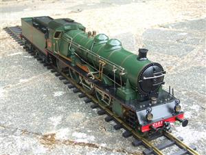 Gauge 1 Aster PLM 231A Pacific 4-6-2 Loco & Tender R/N 6101 Live Steam Bxd image 2